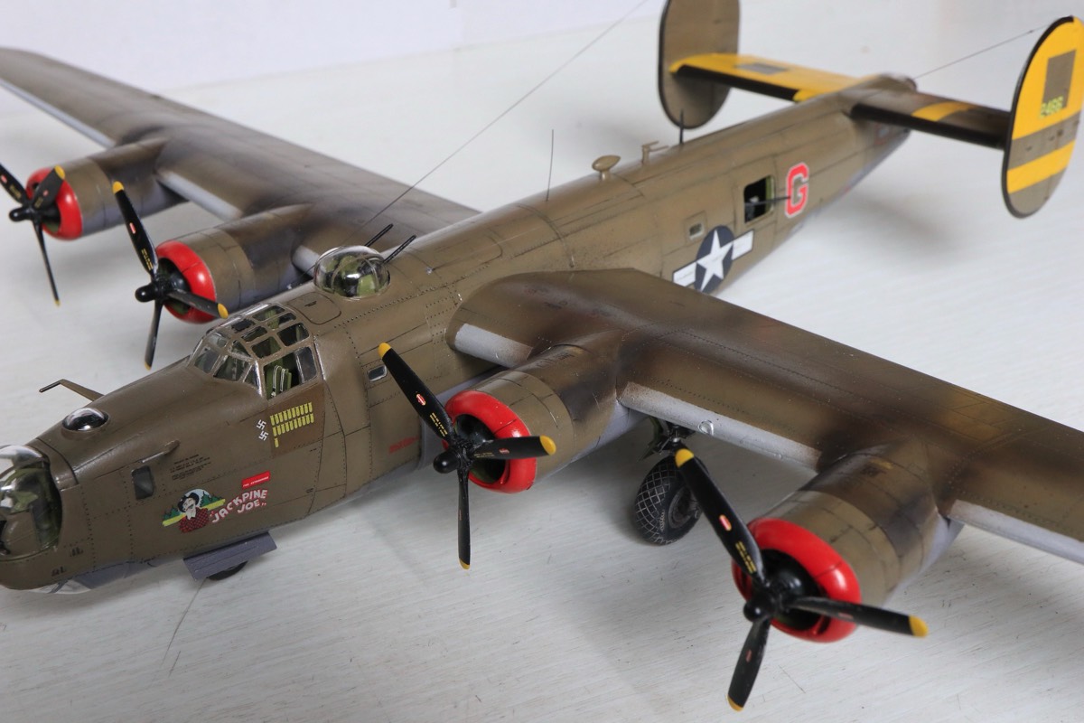 the finished model